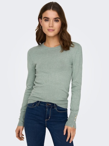 Pull-over 'Julie' ONLY en vert : devant