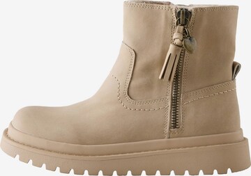 Next - Botas en beige: frente