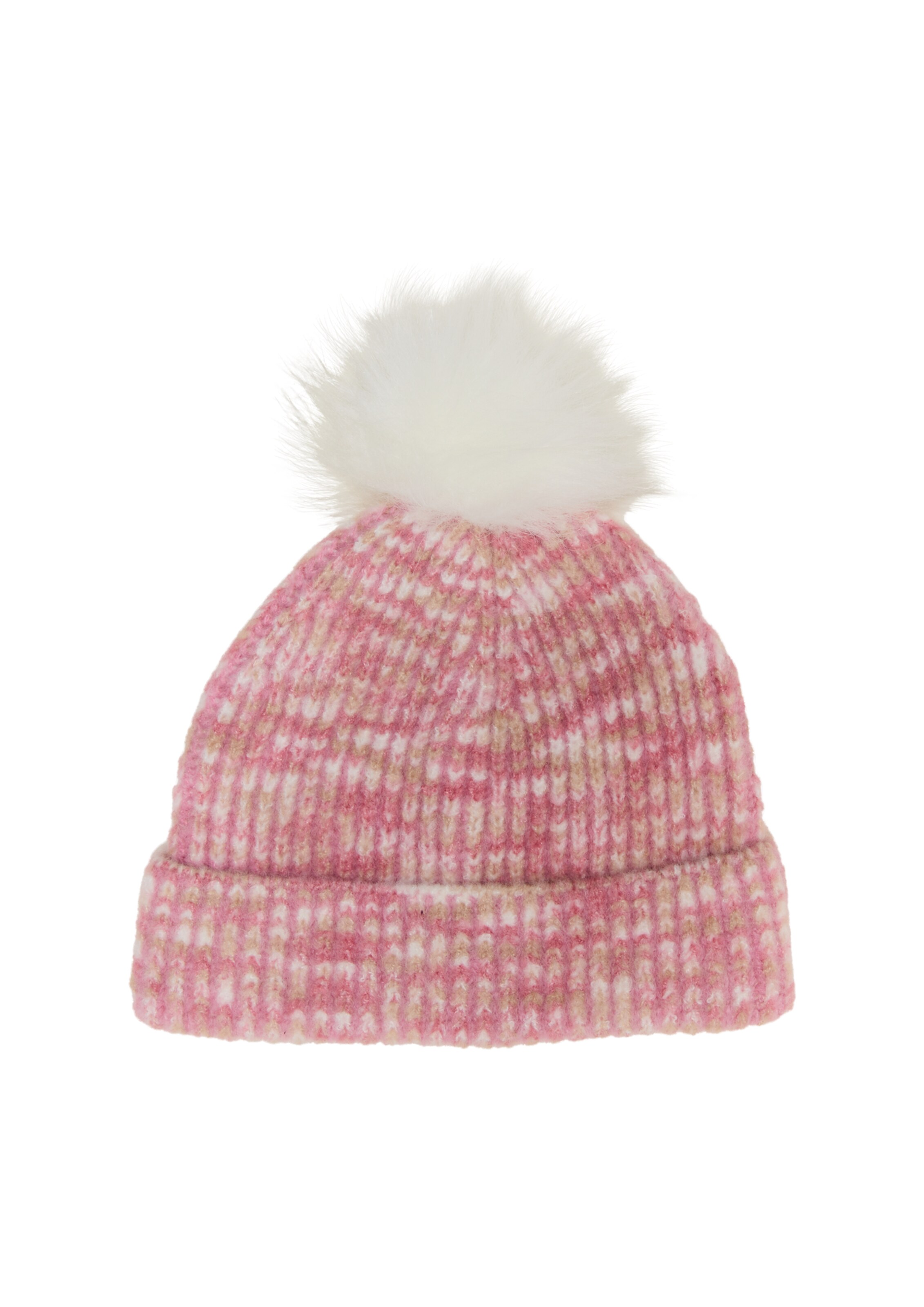 s.Oliver Mütze in Pink: Vorderseite