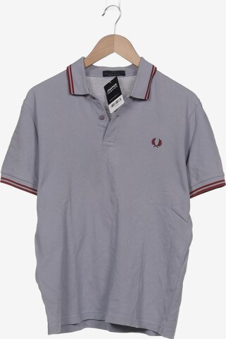Fred Perry Shirt in S in Grey: front