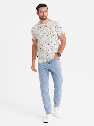 Ombre Shirt in Beige