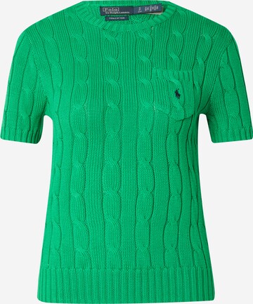 Pulover de la Polo Ralph Lauren pe verde: față