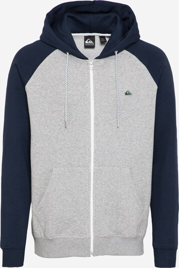 QUIKSILVER Sportssweatjakke 'EVERYDAY' i navy / gråmeleret, Produktvisning