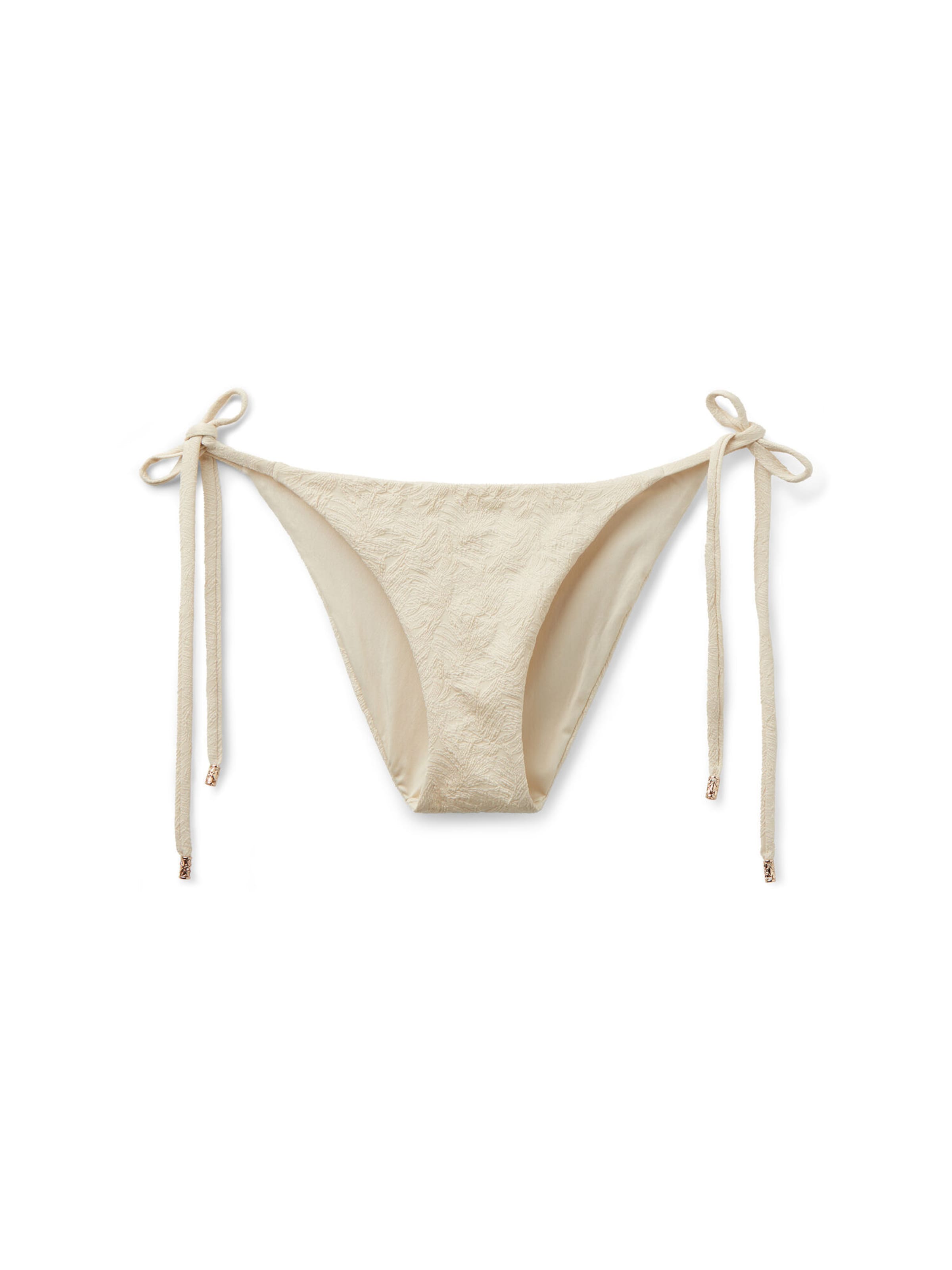 CALZEDONIA Bikini Bottoms 'Wild Jungle' in Beige: front