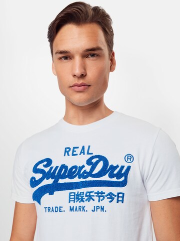 Superdry Тениска в бяло