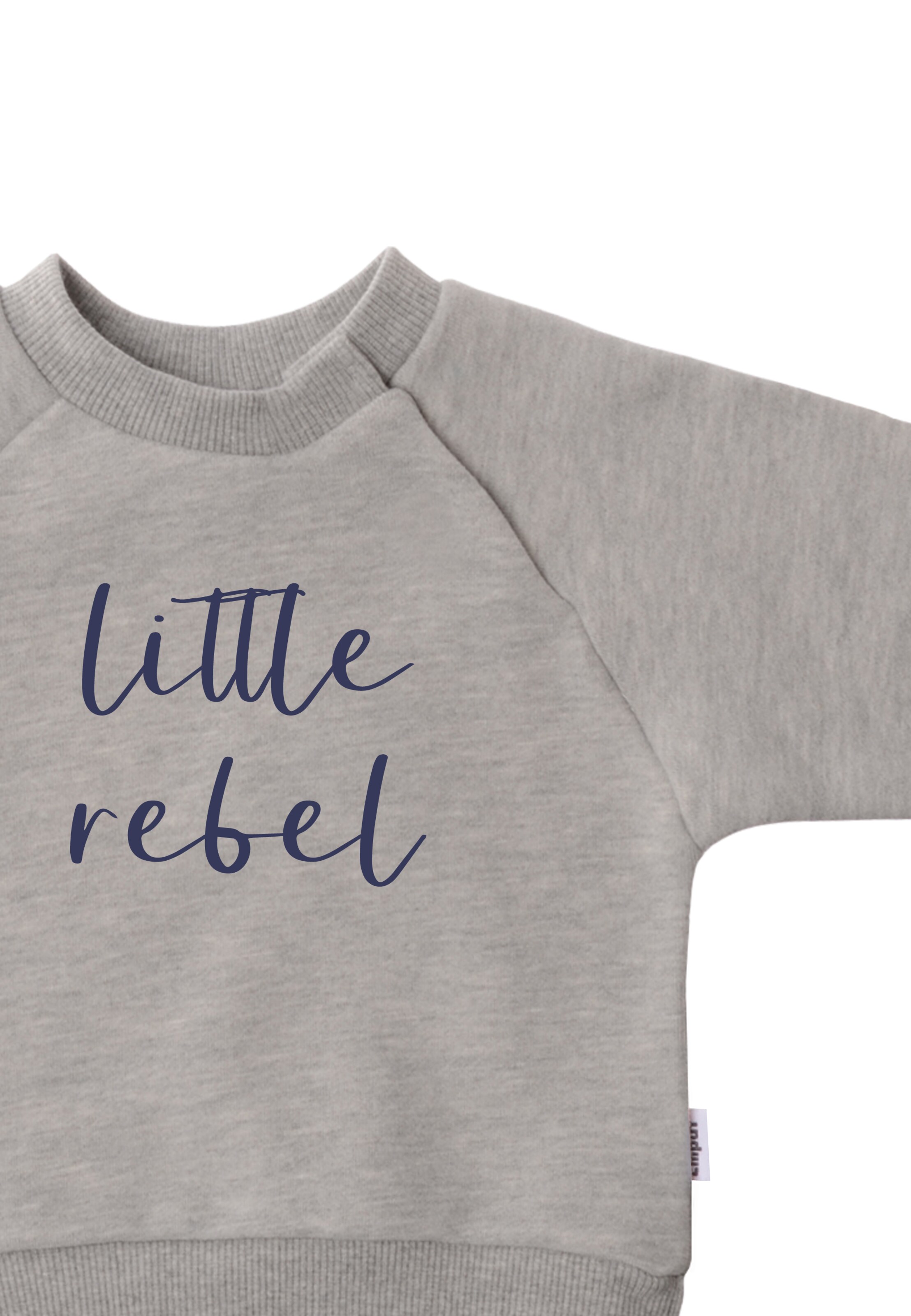 LILIPUT Sweatshirt 'Little rebel' in Grau