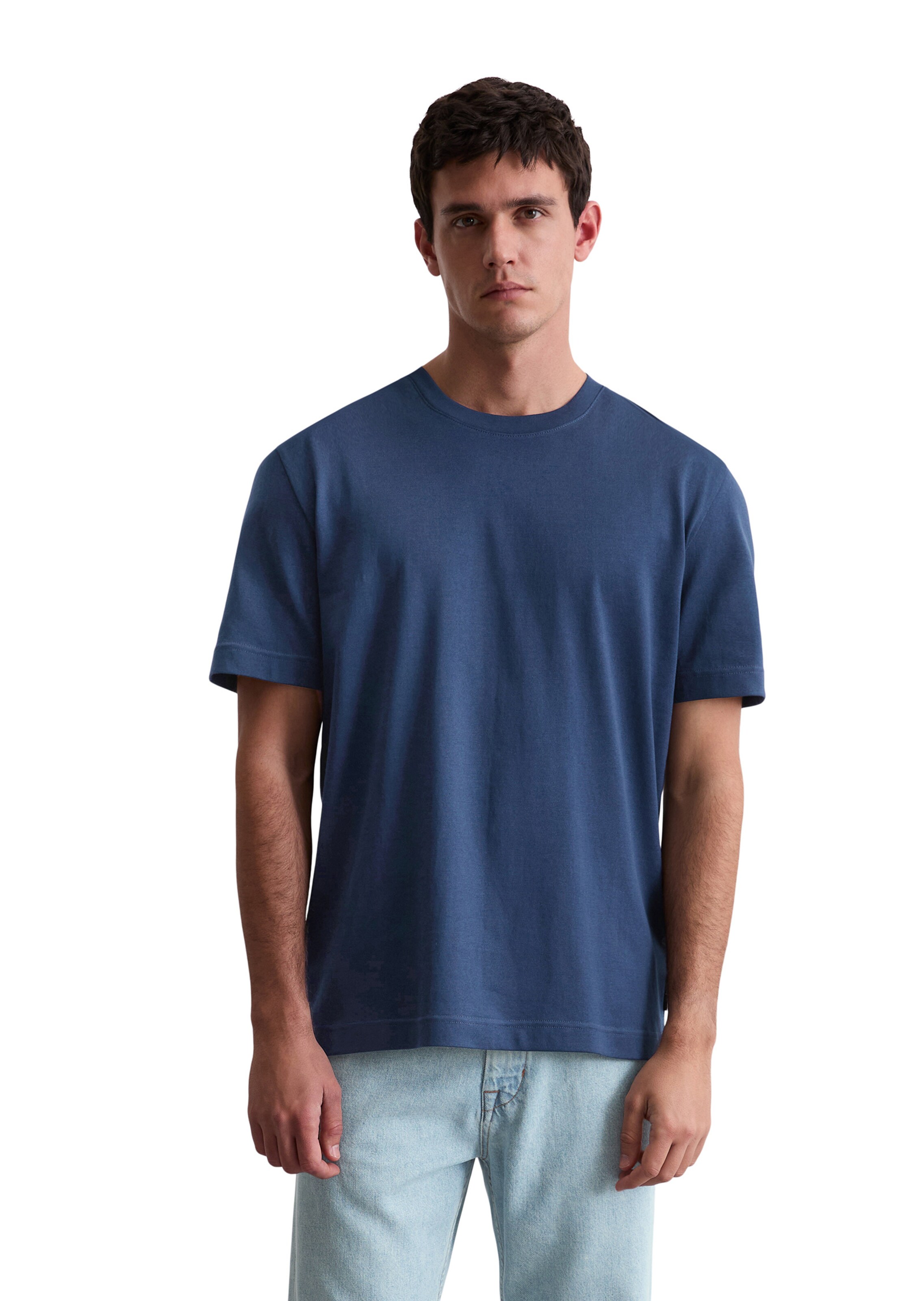 T-Shirt Marc O'Polo en bleu : devant