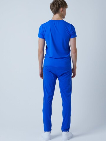 Coupe slim Pantalon de sport 'Slim Training Pants' SPORTKIND en bleu