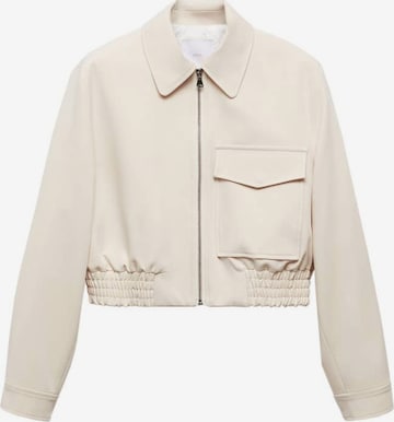 Veste mi-saison MANGO en beige : devant