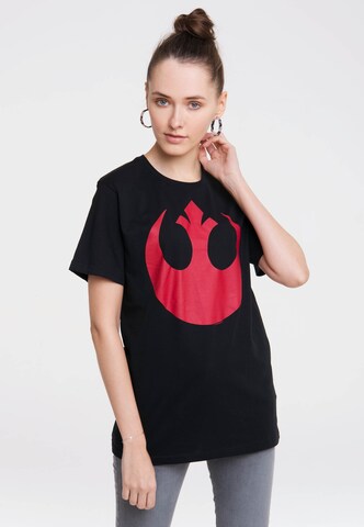 LOGOSHIRT T-Shirt 'Star Wars - Rogue One' in Mischfarben: predná strana