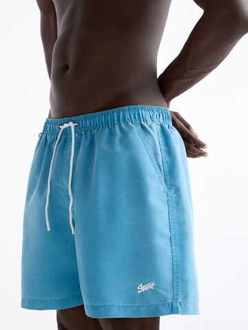 Shorts de bain Pull&Bear en bleu