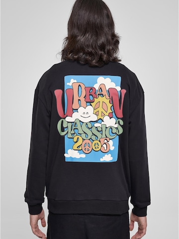 Urban Classics Sweatshirt in Schwarz