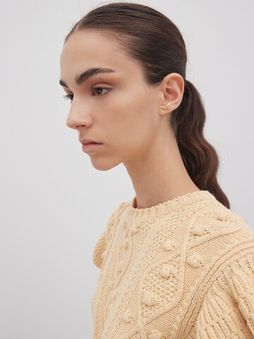 Pullover 'Evi' di EDITED in beige