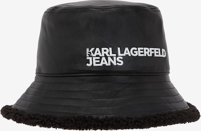 KARL LAGERFELD JEANS Klobouk - černá / bílá, Produkt