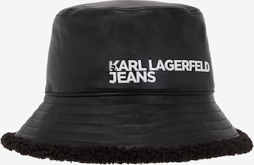 KARL LAGERFELD JEANS - Chapéu em preto: frente