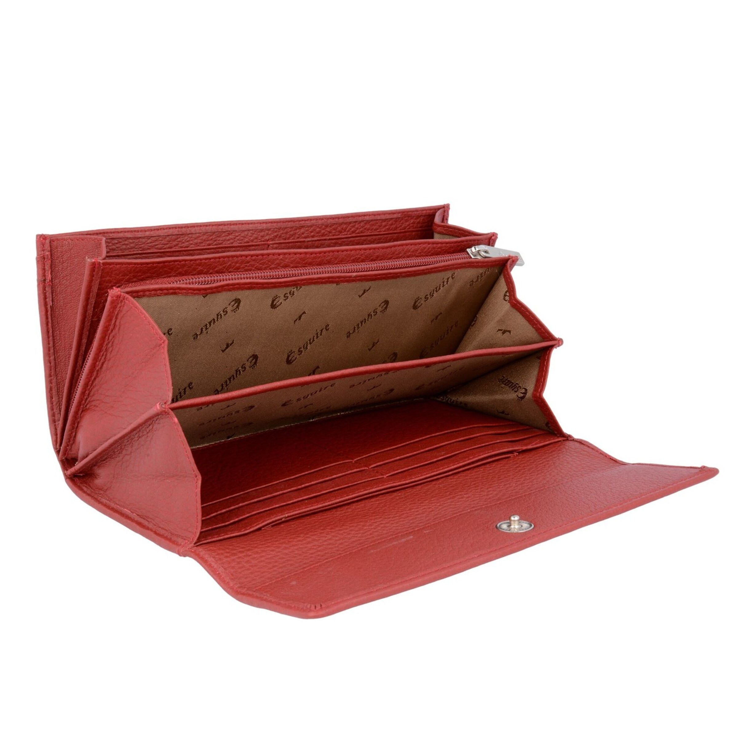 Porte-monnaies 'Deer ' Esquire en rouge