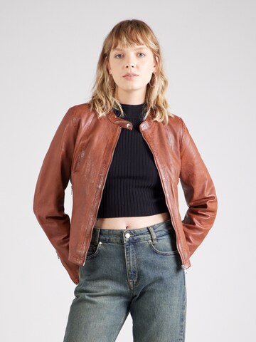 Veste mi-saison 'Maily' FREAKY NATION en marron : devant