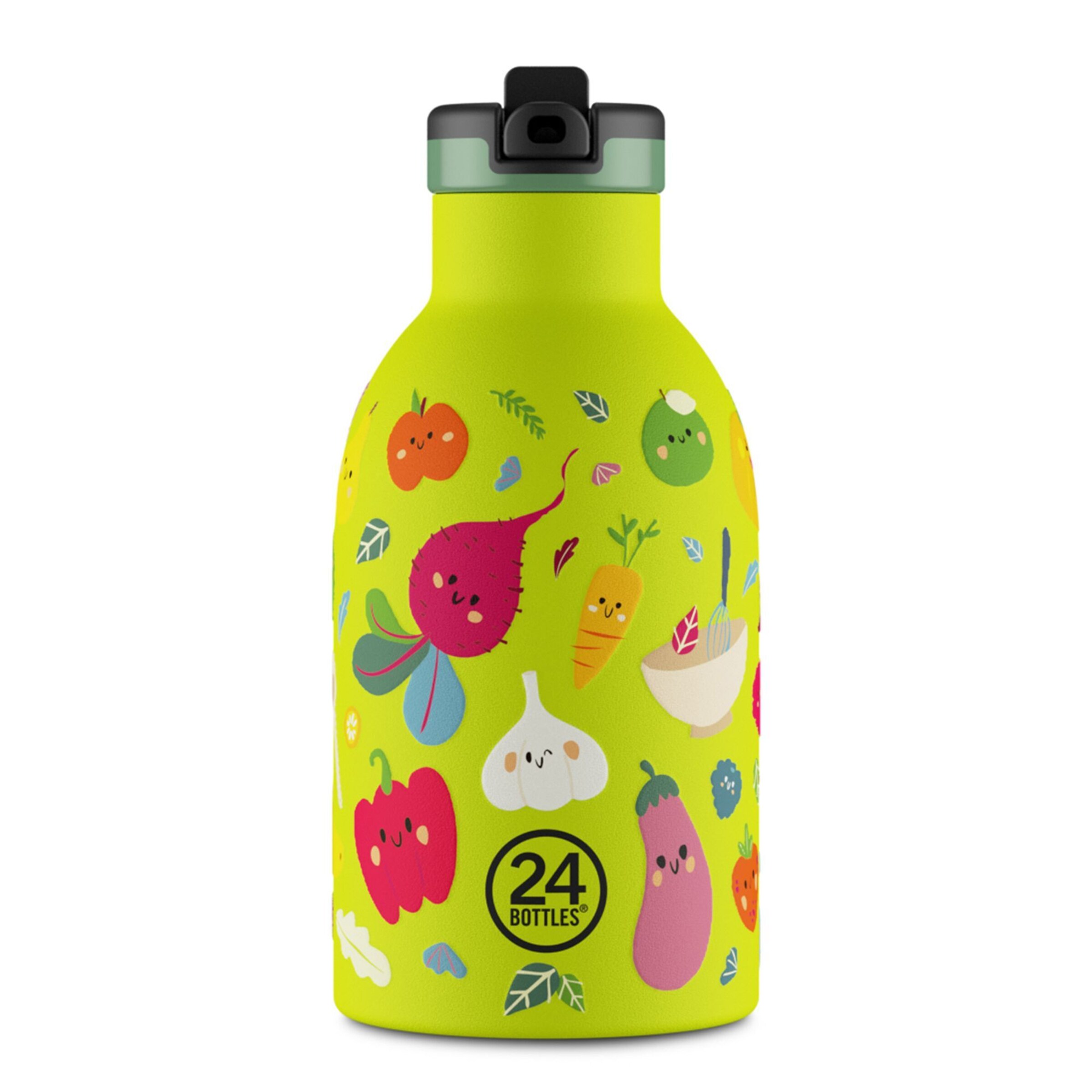 Gourdes 'Kids Clima' 24Bottles en vert : devant