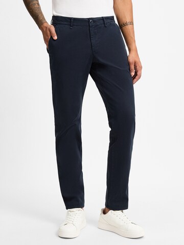Alberto Regular Chino Pants 'Lou' in Blue: front