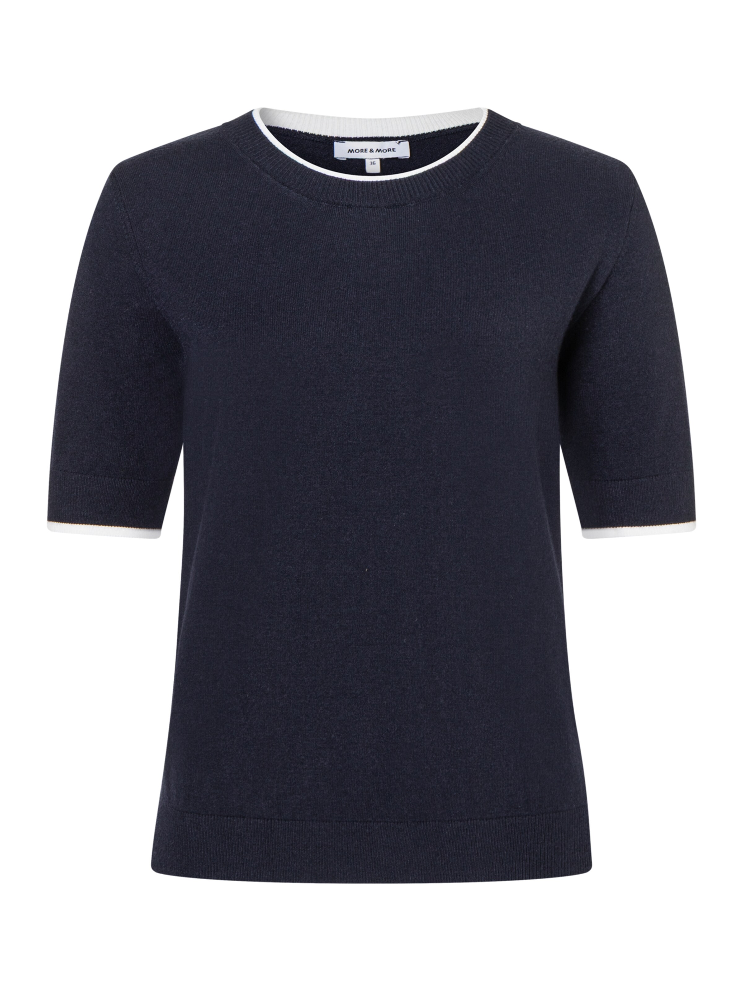 MORE & MORE Pullover in Blau: Vorderseite