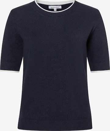 MORE & MORE Pullover in Blau: Vorderseite