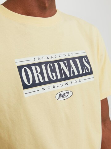 JACK & JONES - Camisa 'COBIN' em amarelo