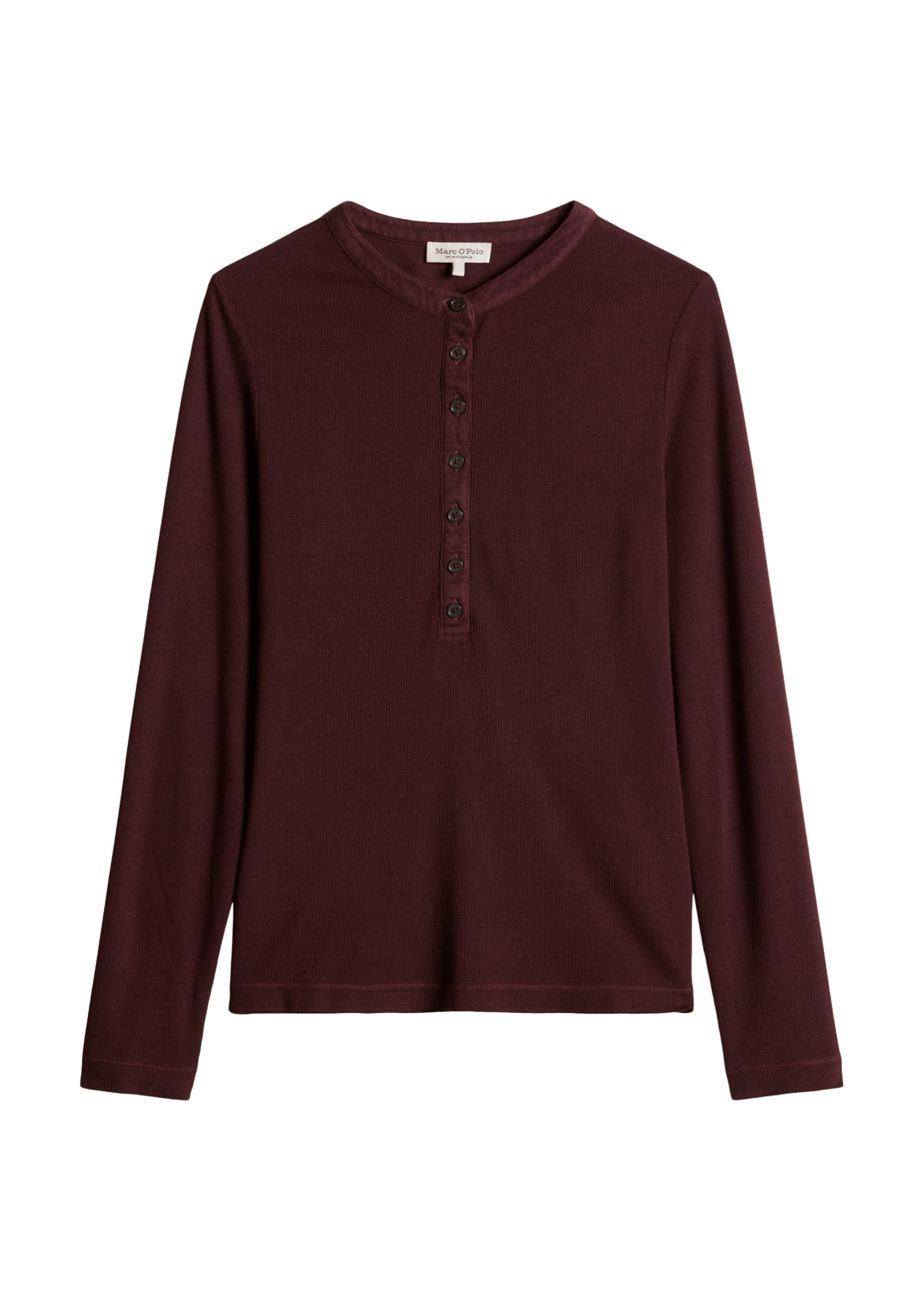 T-shirt Marc O'Polo en rouge : devant