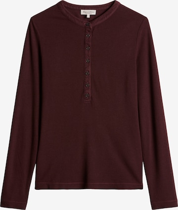 T-shirt Marc O'Polo en rouge : devant