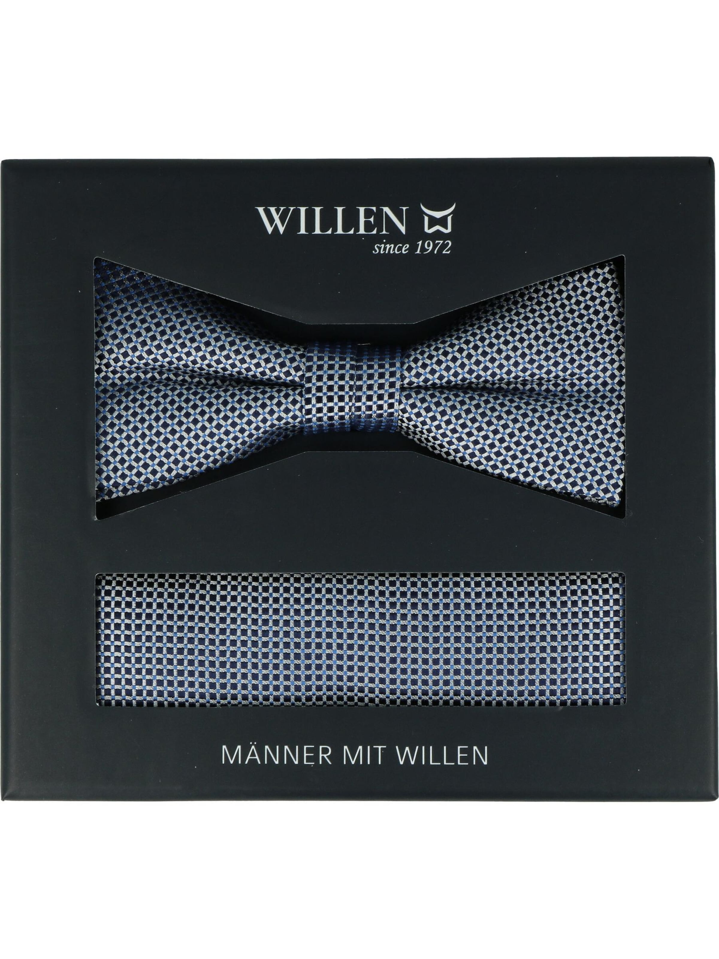 WILLEN Bow Tie 'Pastell Uninah' in Blue