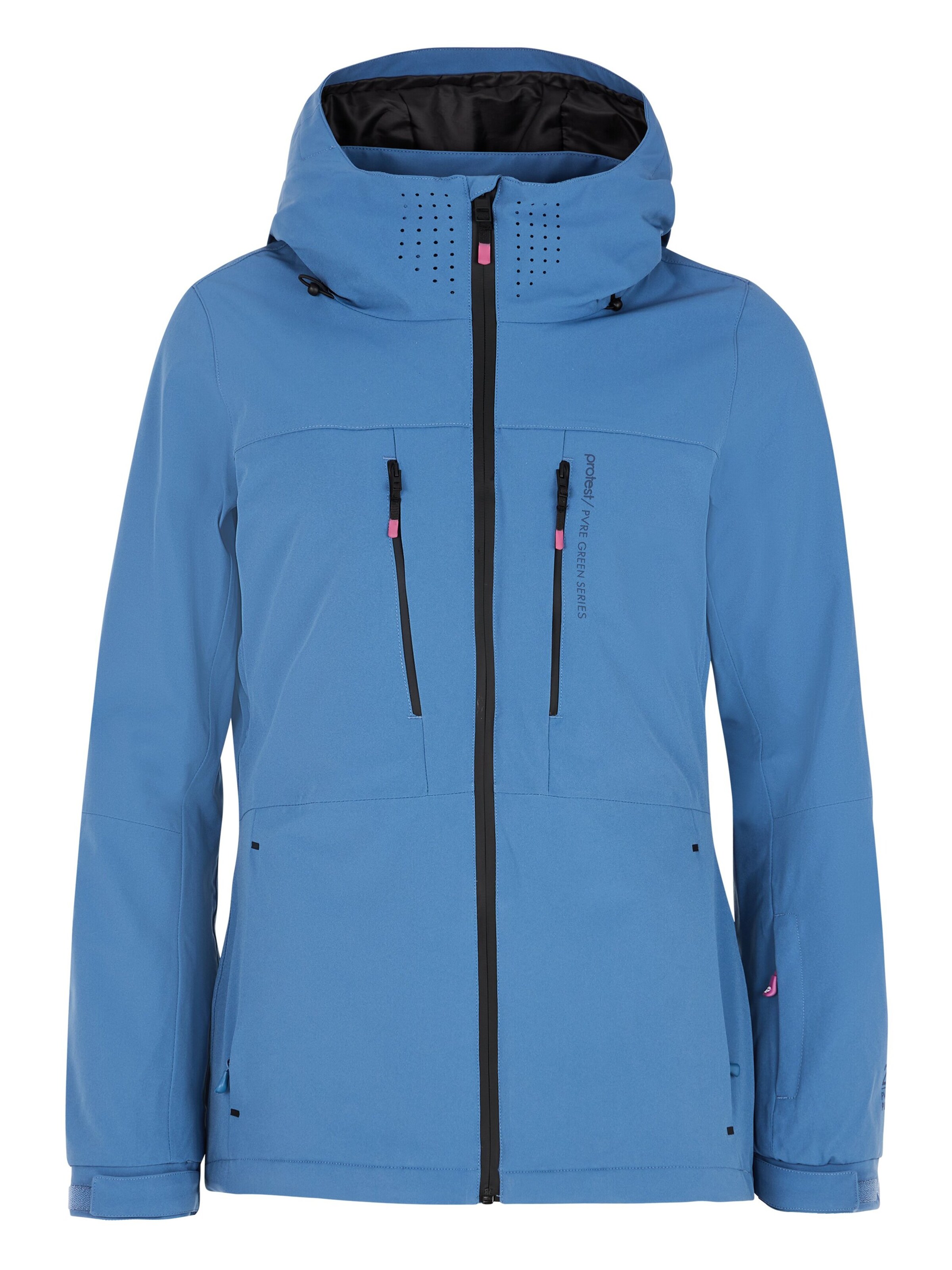PROTEST Sportjacke 'PRTBEVERLY'‌‌‌‌‌‌‌‌‌‌ in Blau: Vorderseite