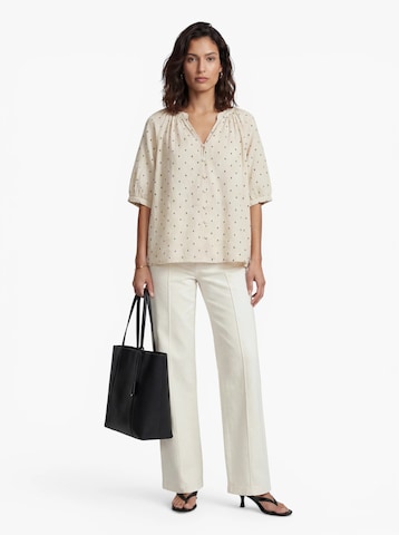 VERO MODA Blouse 'VMPRETTY' in Beige