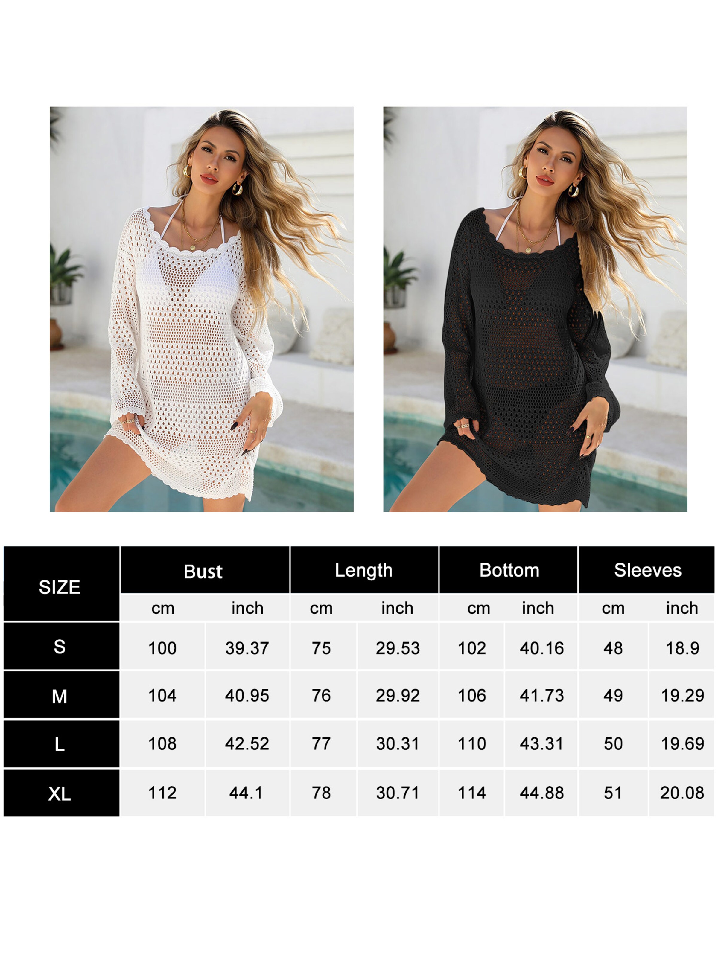 MEETWEE Beach Dress in White