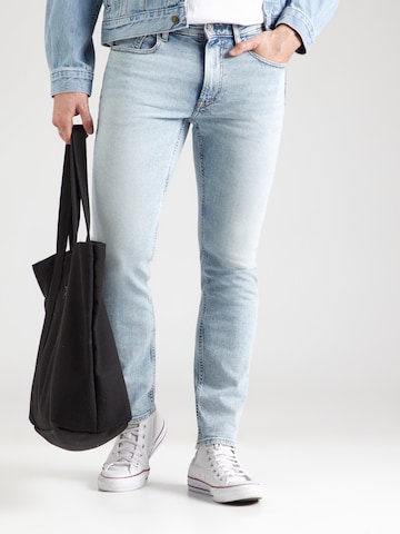 Calvin Klein Jeans Slimfit Τζιν σε μπλε: μπροστά