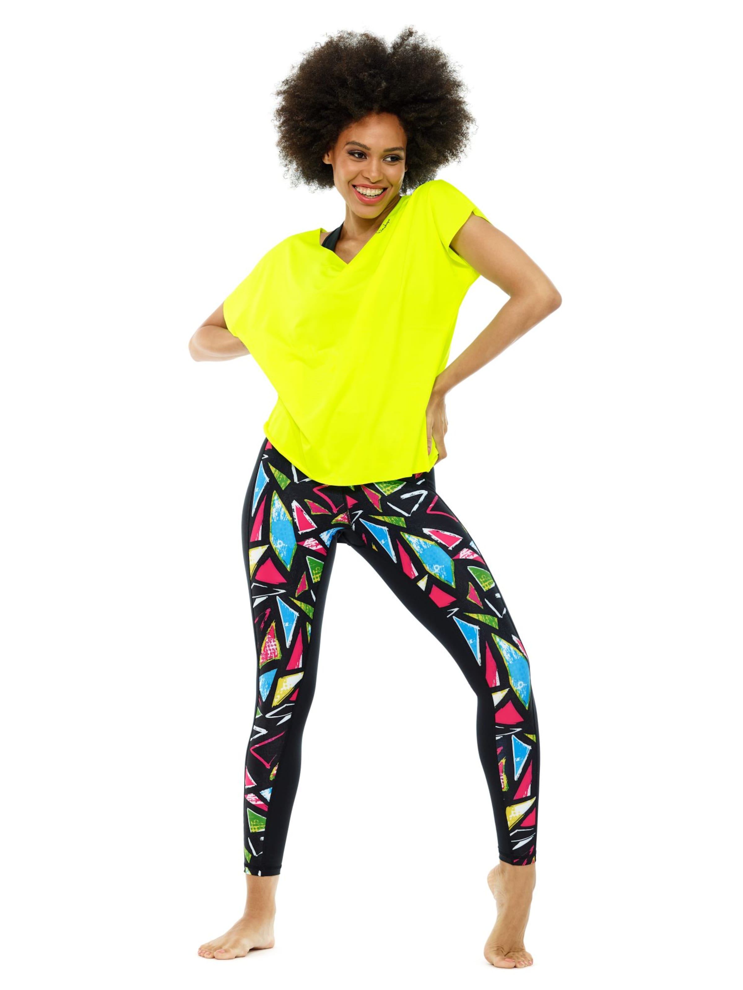 Winshape Performance shirt 'DT101' in Yellow