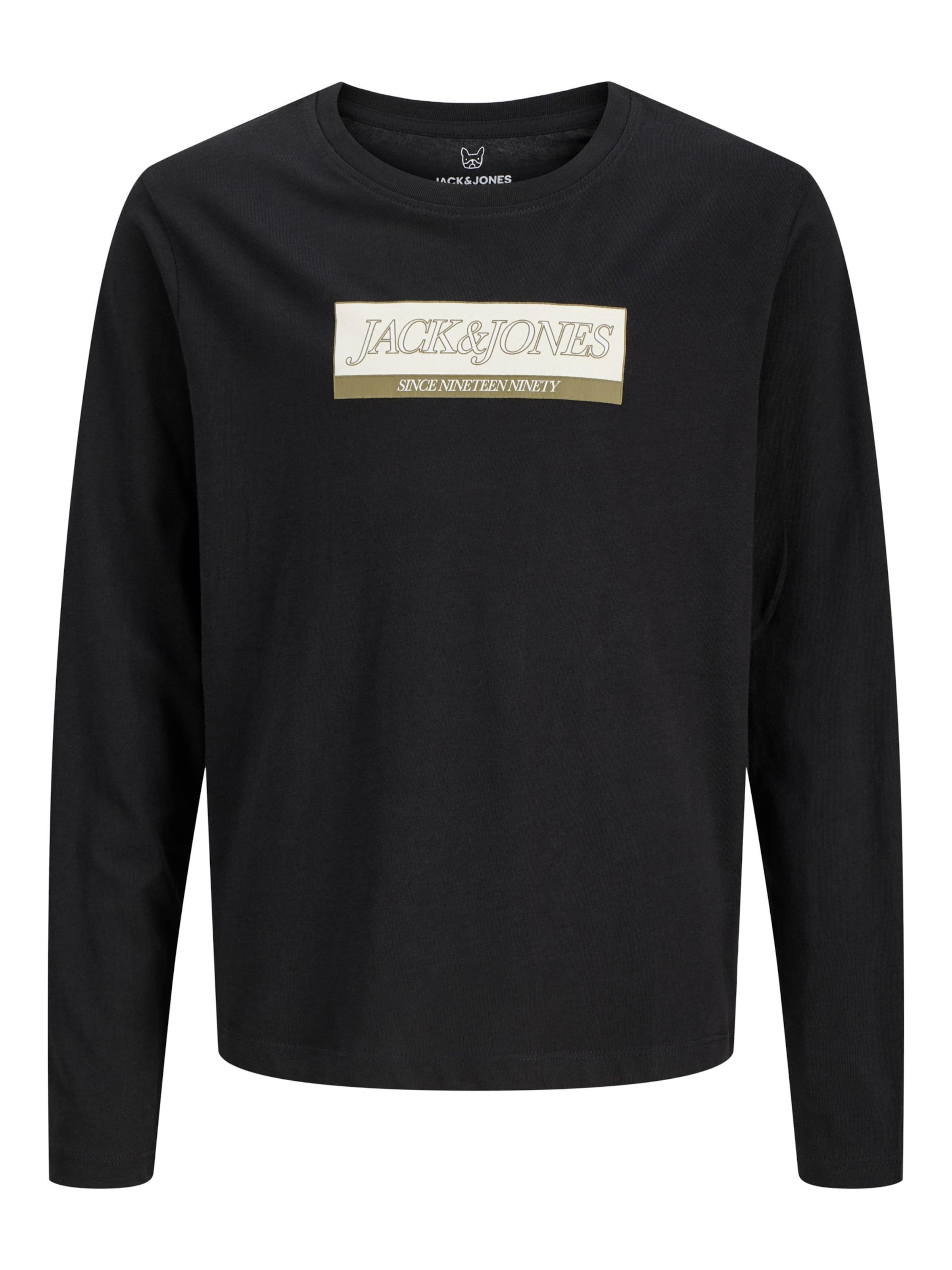 Jack & Jones Junior Shirt in Black: front