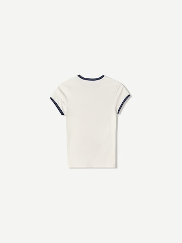 Bershka Tričko - Biela
