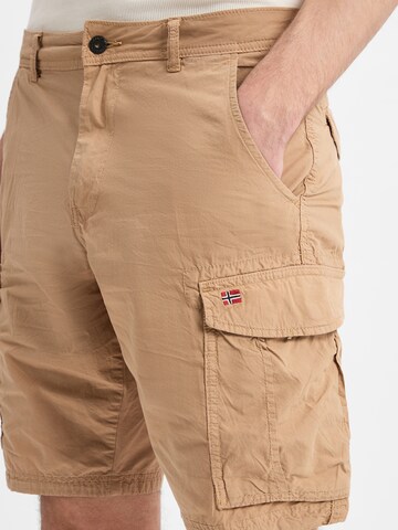 NAPAPIJRI Regular Cargo trousers 'NOTO 2.0' in Brown