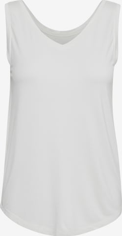 CULTURE Top 'Poppy' in White: front