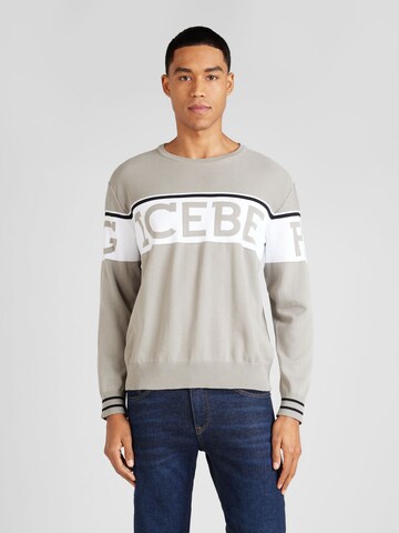 Pull-over ICEBERG en gris : devant