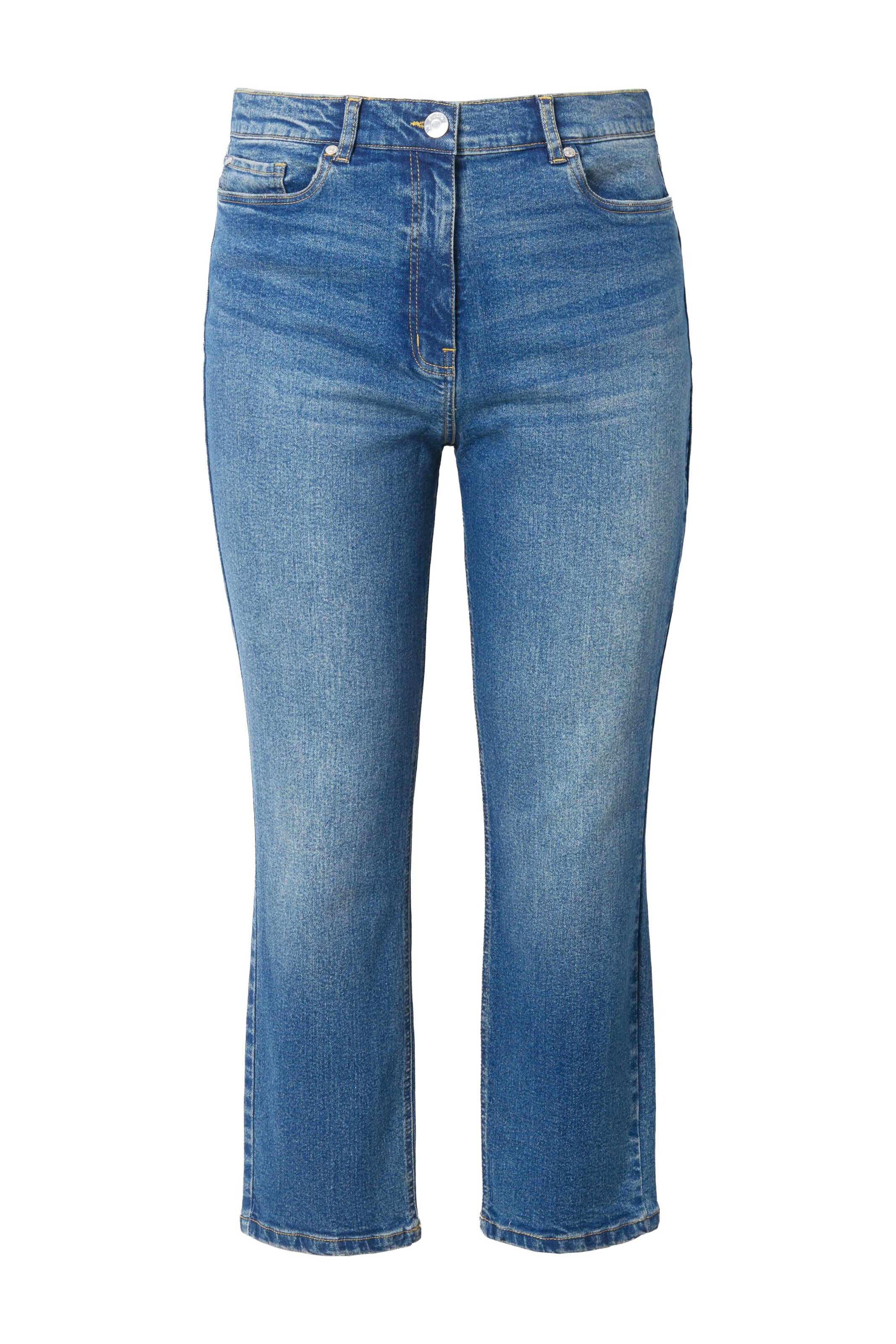 Studio Untold Tapered Jeans in Blauw: voorkant
