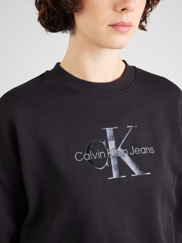 Calvin Klein Jeans Sweatshirt in Zwart