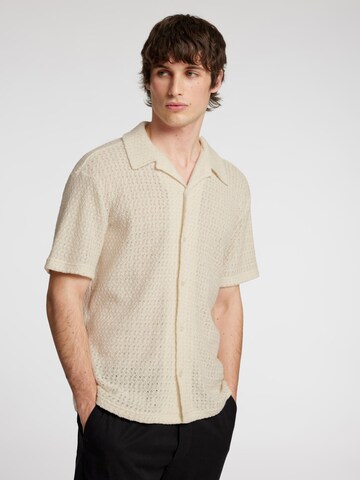 Fit confort Chemise SELECTED HOMME en blanc