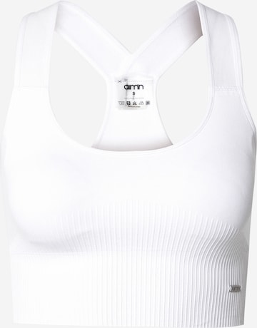 Aim'nBustier Sportski grudnjak - bijela boja: prednji dio