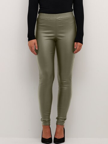 Kaffe Skinny Leggings 'KA Ada' in Grün: Vorderseite