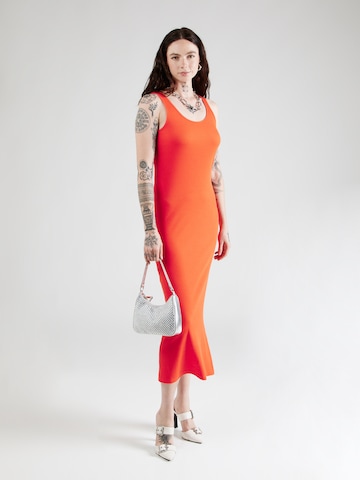 Monki Kleid in Orange: Vorderseite