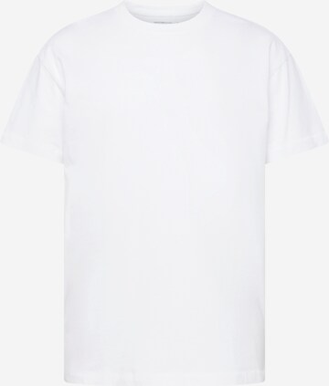 T-Shirt 'ESSENTIAL' Abercrombie & Fitch en blanc : devant