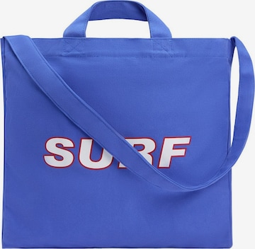 WALLIEN Schoudertas 'Premium Tote Bag' in Blauw: voorkant