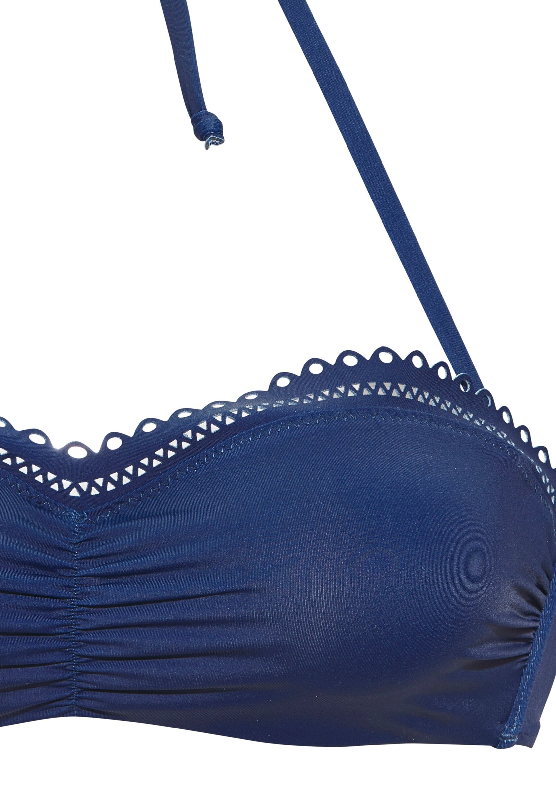 s.Oliver Bandeau Bikini felső - kék