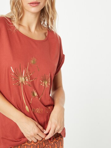 ABOUT YOU - Camiseta 'Cindy' en rojo