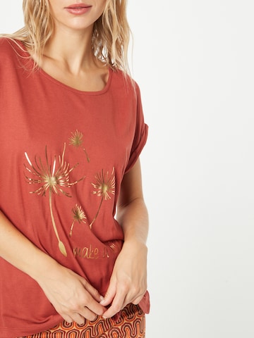 T-shirt 'Cindy' ABOUT YOU en rouge